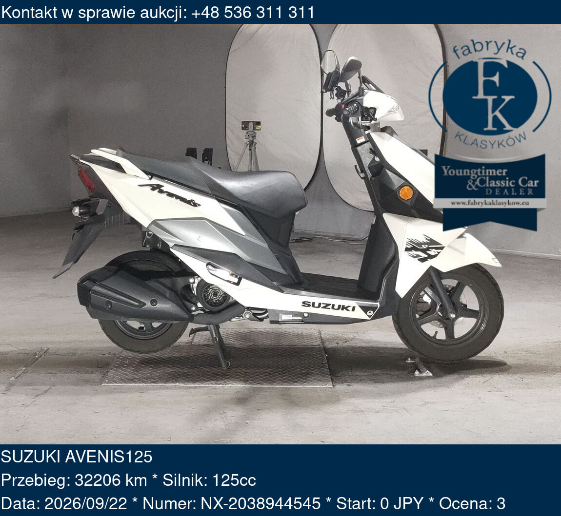 SUZUKI AVENIS125  - zdjęcie 2