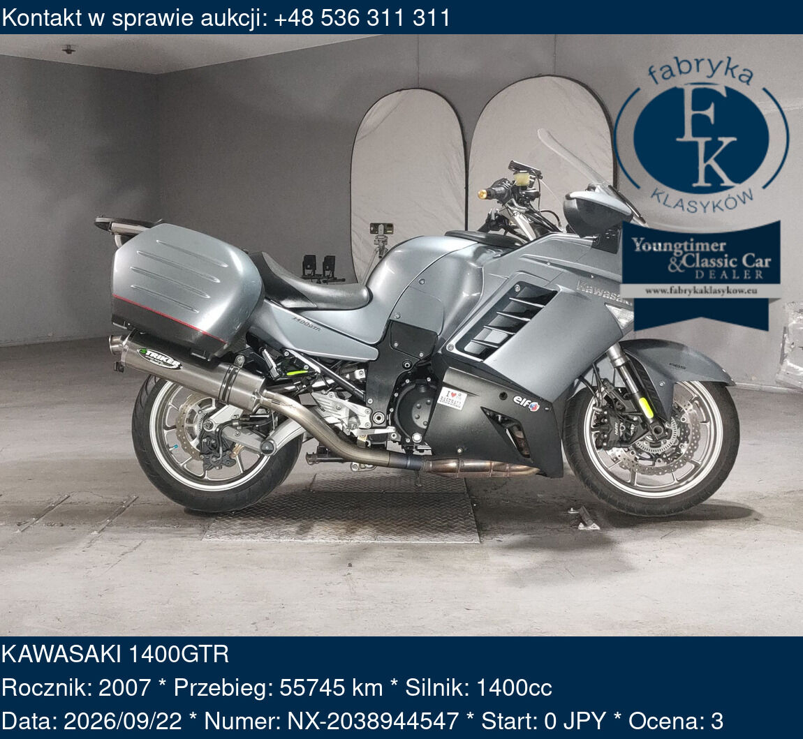 KAWASAKI 1400GTR 2007 - zdjęcie 2