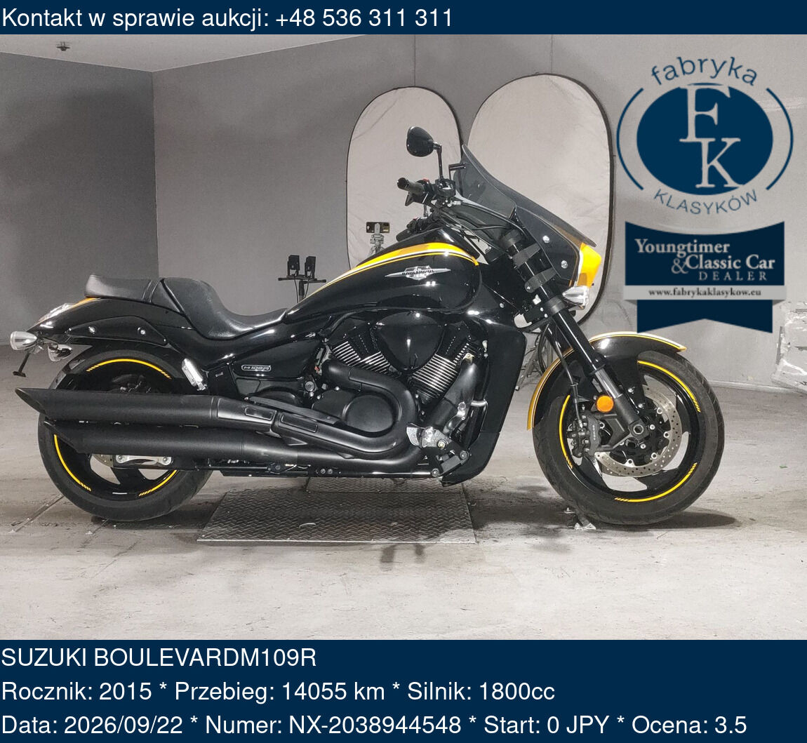 SUZUKI BOULEVARDM109R 2015 - zdjęcie 2