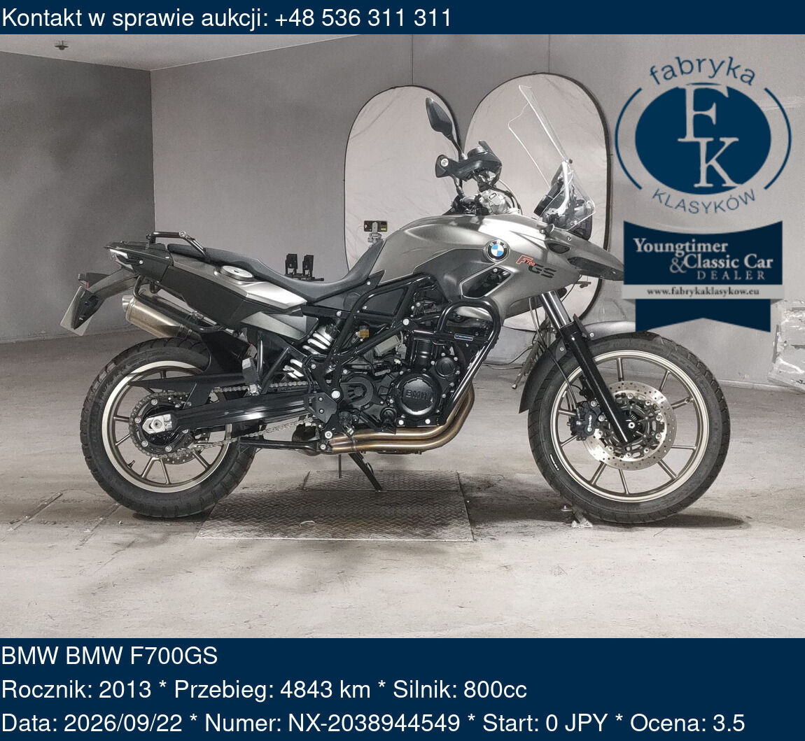 BMW BMW F700GS 2013 - zdjęcie 2