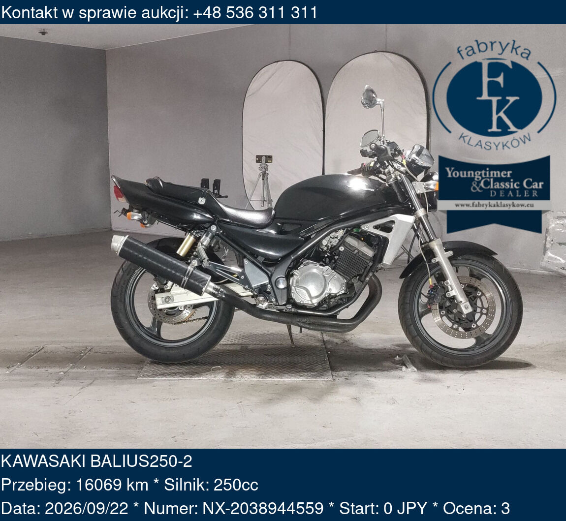 KAWASAKI BALIUS250-2  - zdjęcie 2