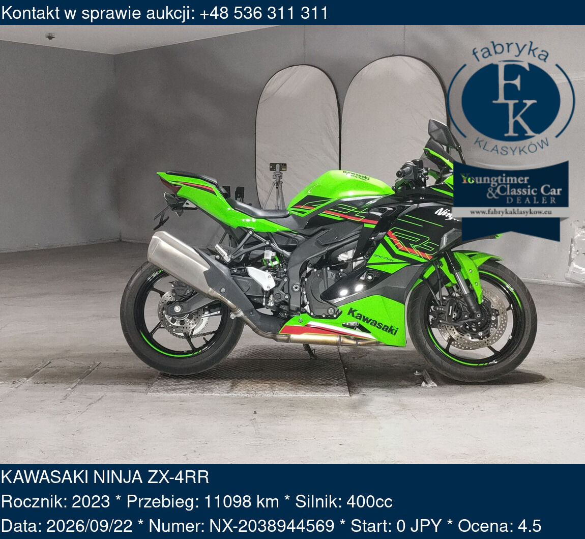 KAWASAKI NINJA ZX-4RR 2023 - zdjęcie 2