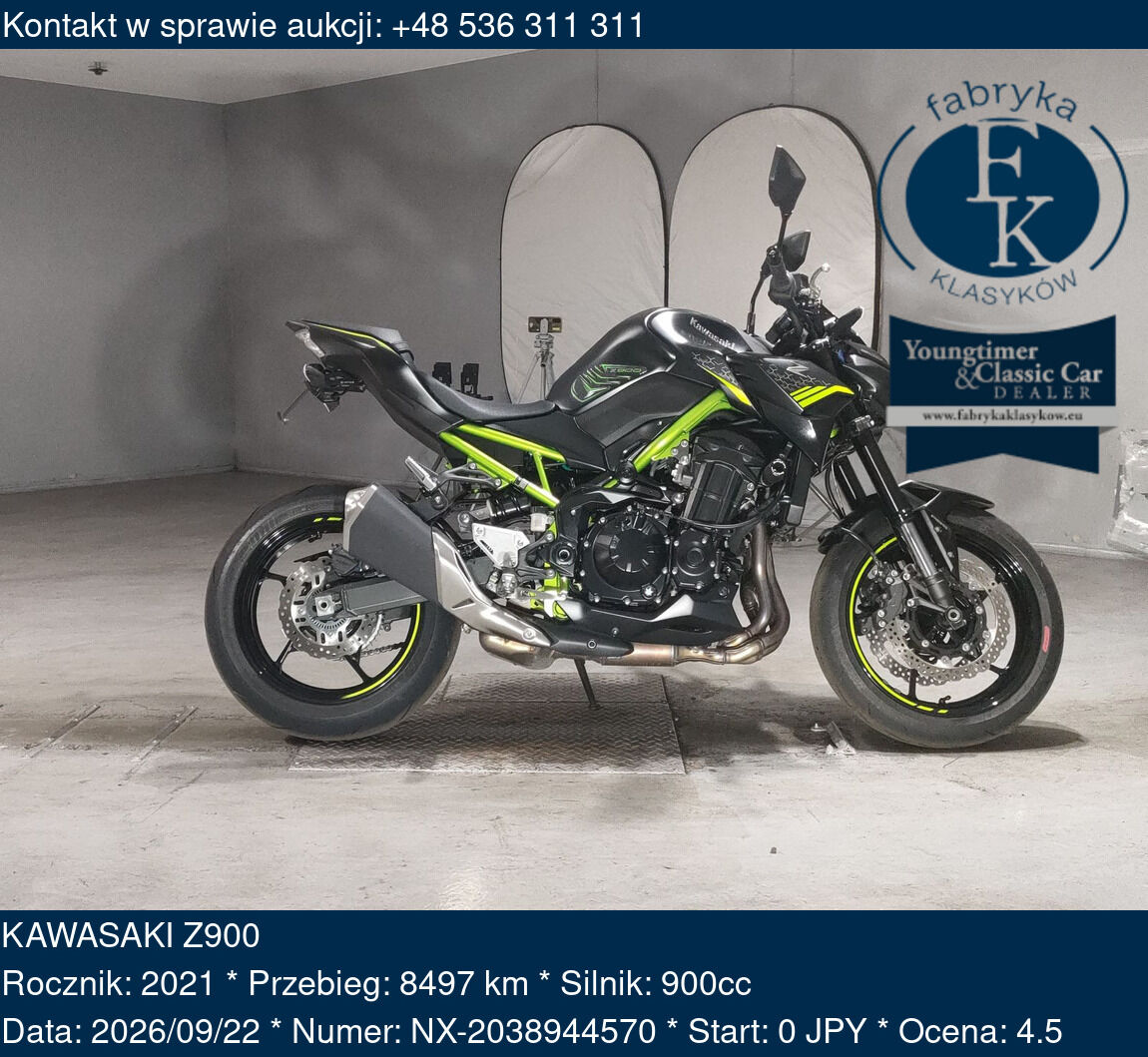 KAWASAKI Z900 2021 - zdjęcie 2
