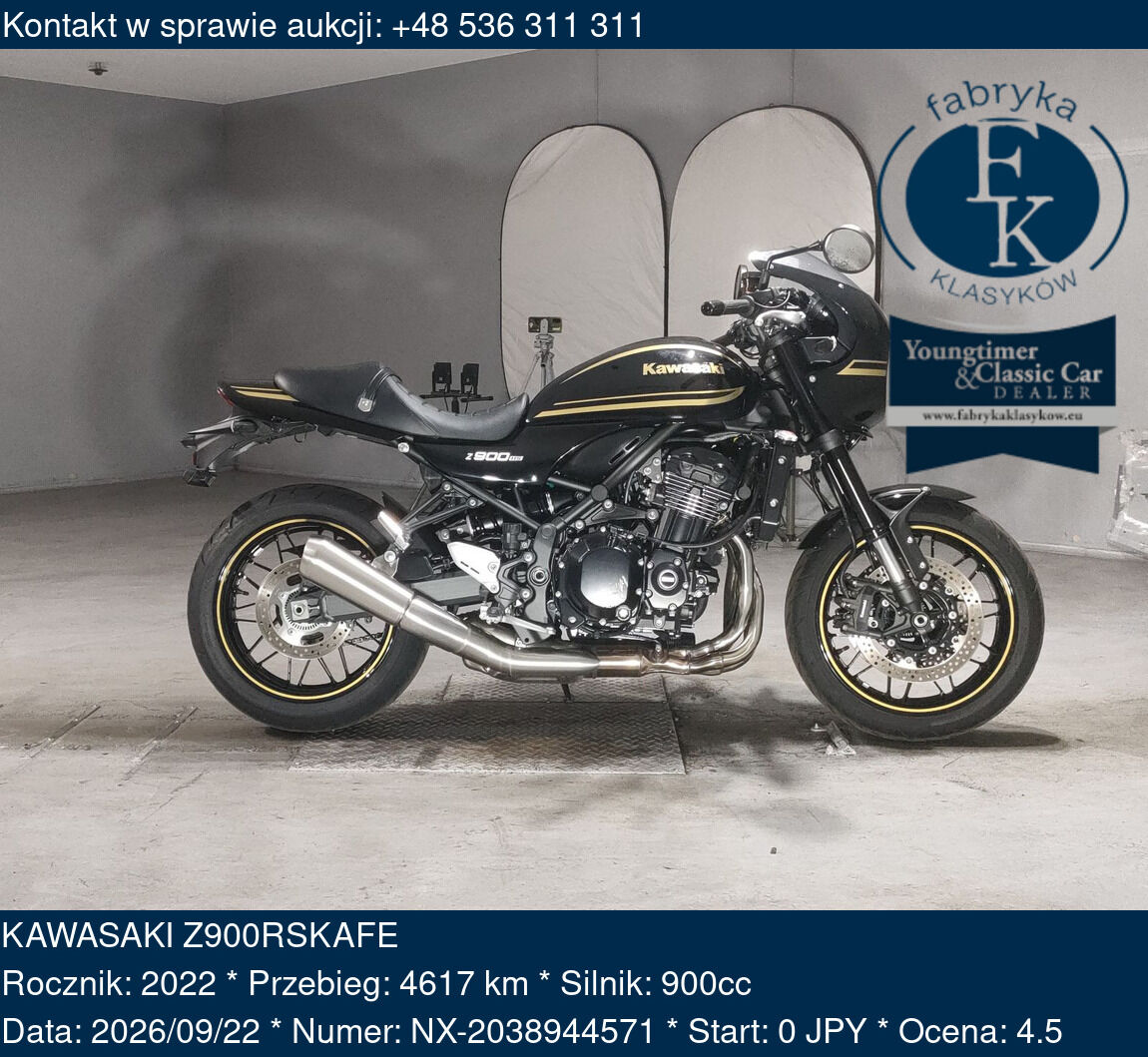 KAWASAKI Z900RSKAFE 2022 - zdjęcie 2