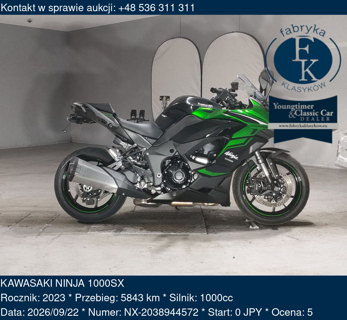 KAWASAKI NINJA 1000SX 2023 - zdjęcie 2