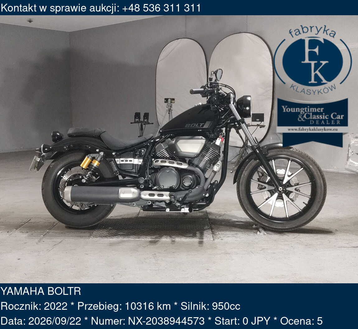 YAMAHA BOLTR 2022 - zdjęcie 2