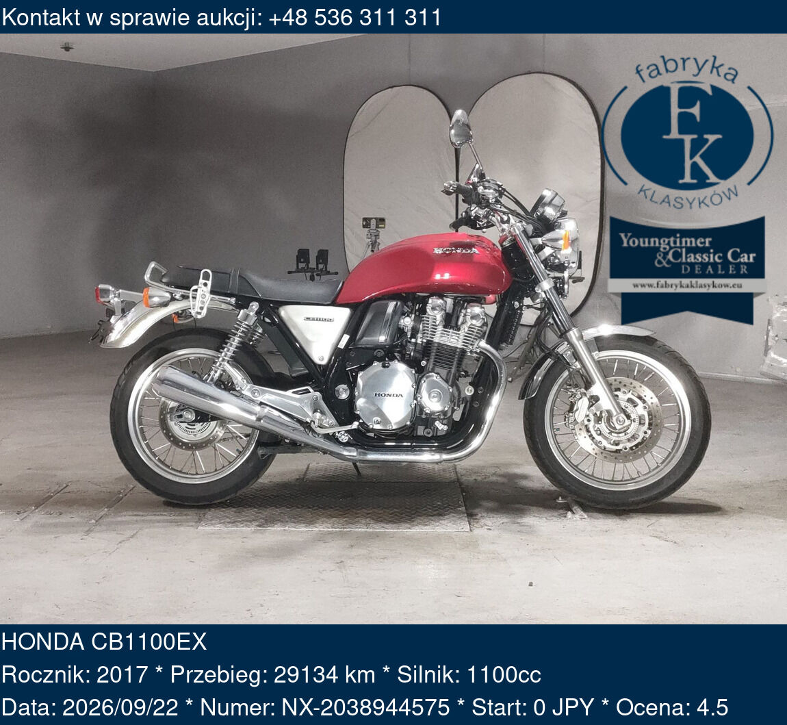 HONDA CB1100EX 2017 - zdjęcie 2