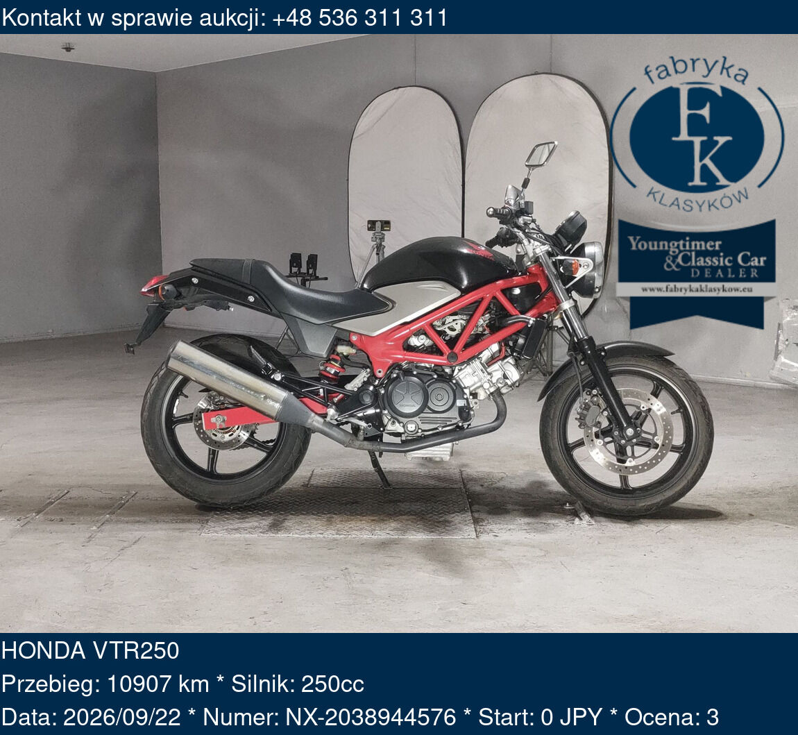 HONDA VTR250  - zdjęcie 2