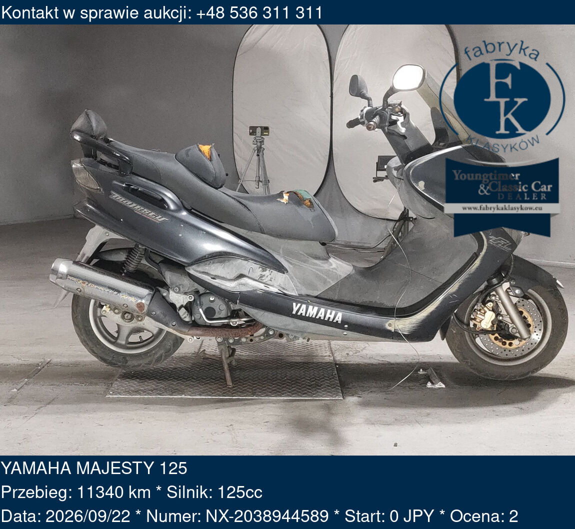YAMAHA MAJESTY 125  - zdjęcie 2