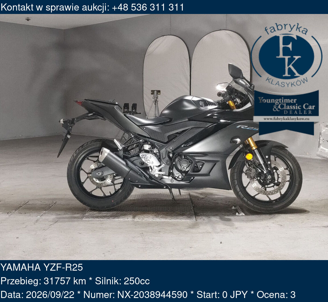 YAMAHA YZF-R25  - zdjęcie 2