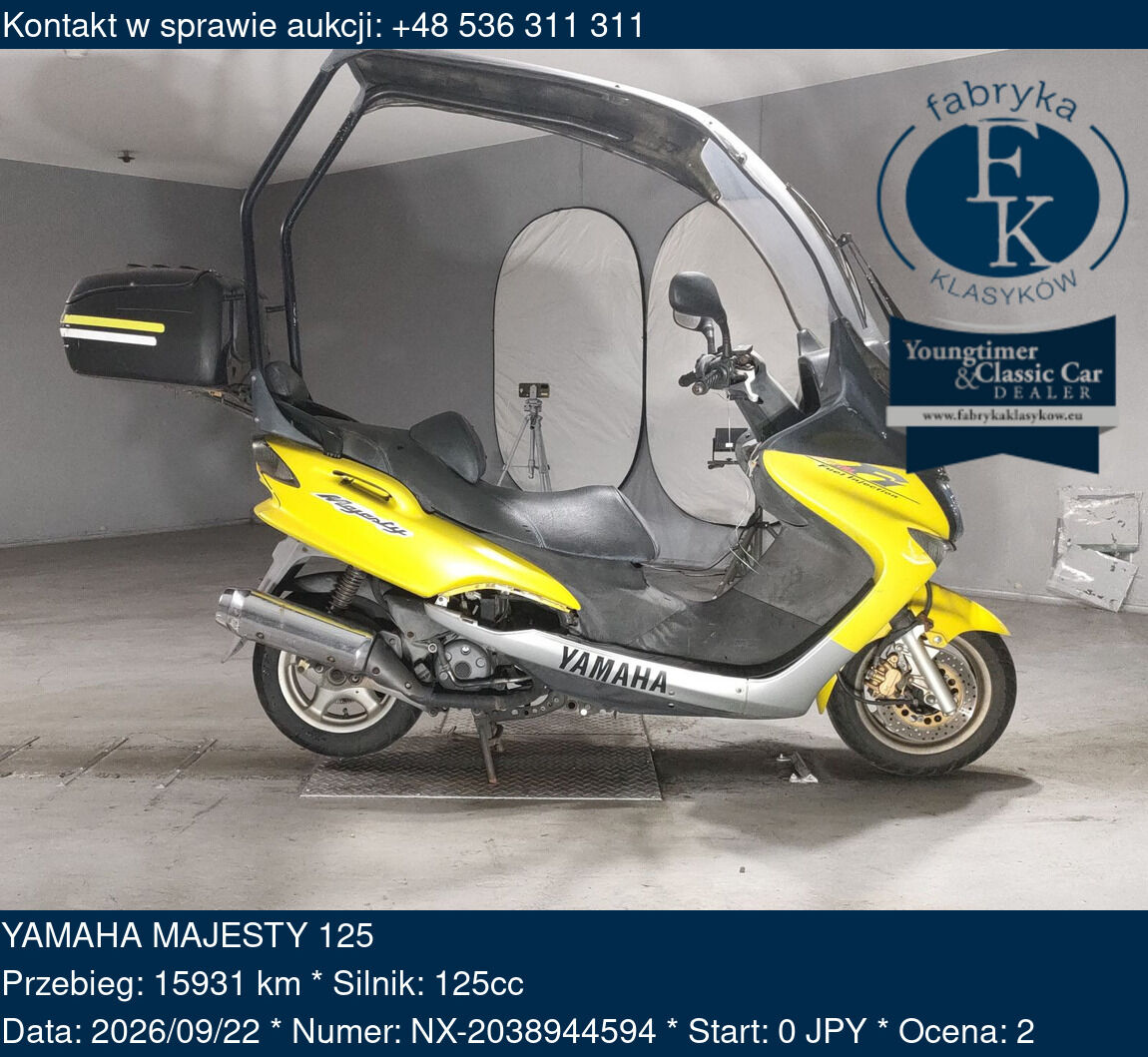 YAMAHA MAJESTY 125  - zdjęcie 2