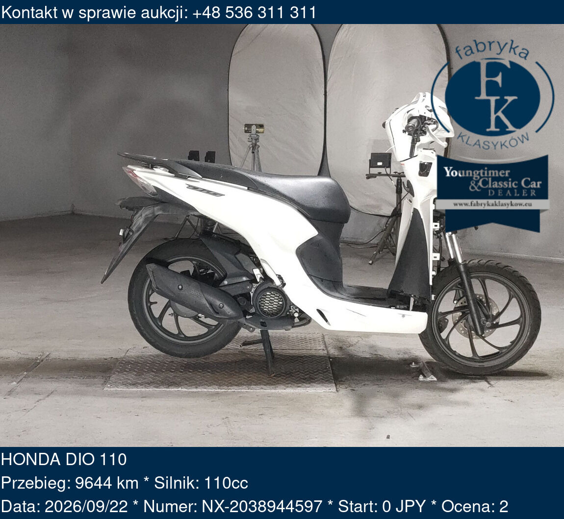 HONDA DIO 110  - zdjęcie 2
