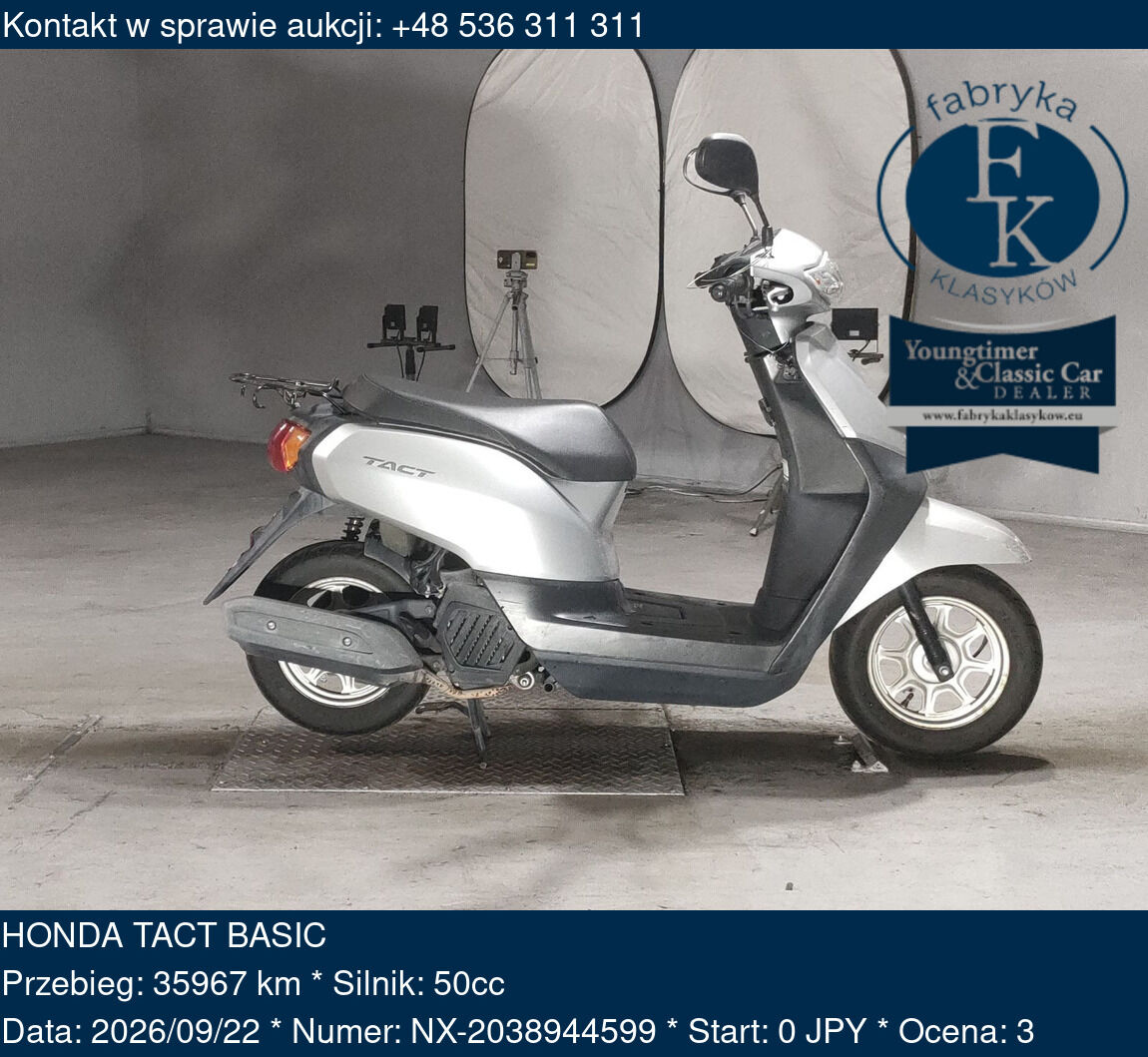 HONDA TACT BASIC  - zdjęcie 2