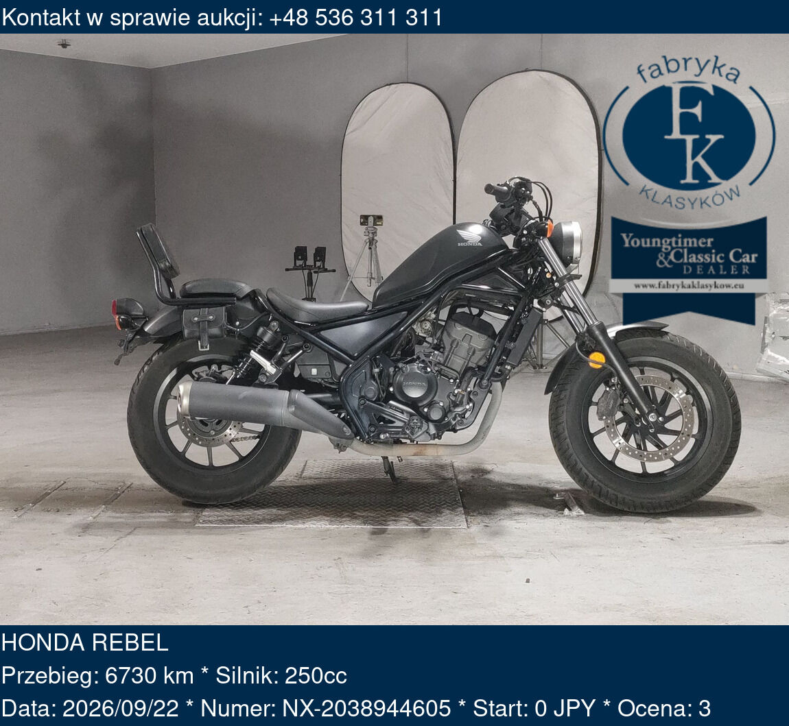 HONDA REBEL  - zdjęcie 2