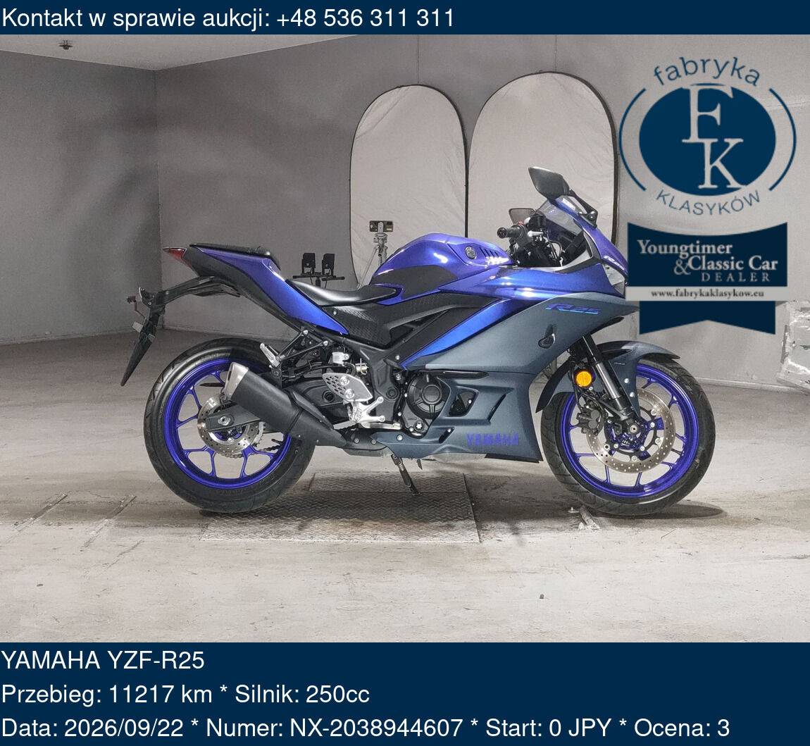 YAMAHA YZF-R25  - zdjęcie 2