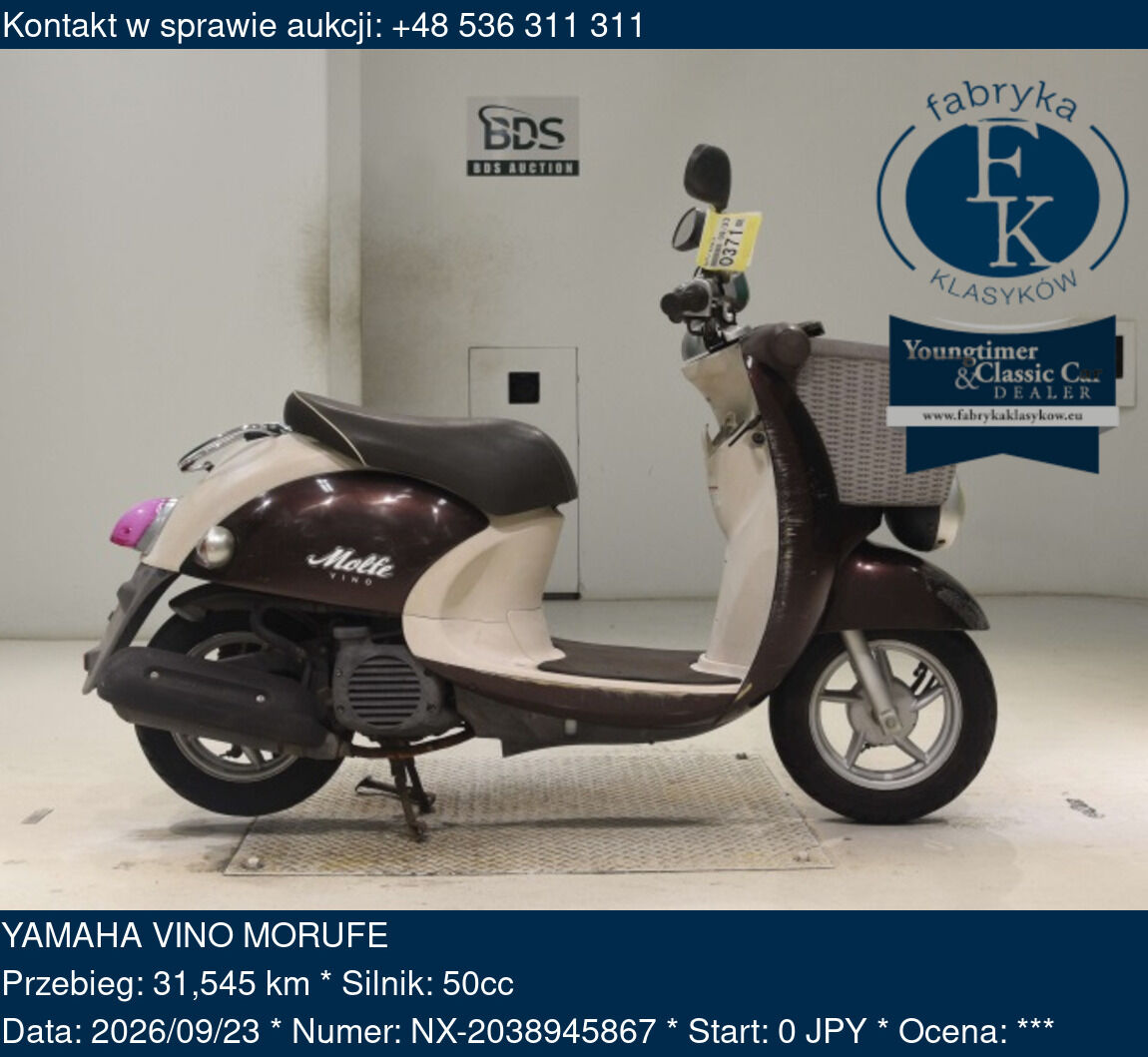 YAMAHA VINO MORUFE  - zdjęcie 2