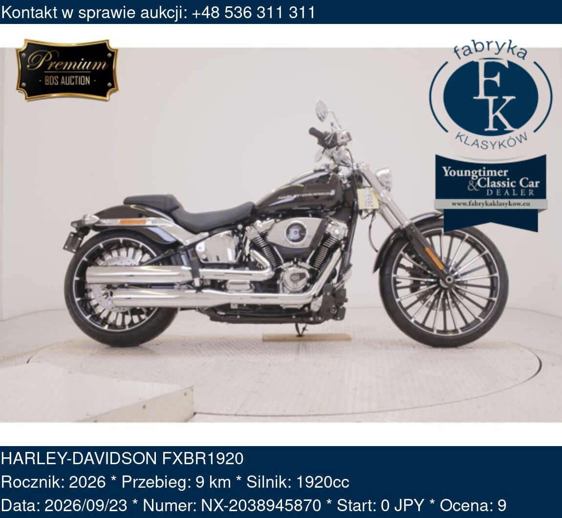 HARLEY-DAVIDSON FXBR1920 2026 - zdjęcie 2