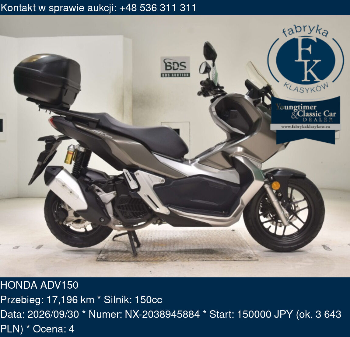 HONDA ADV150  - zdjęcie 2