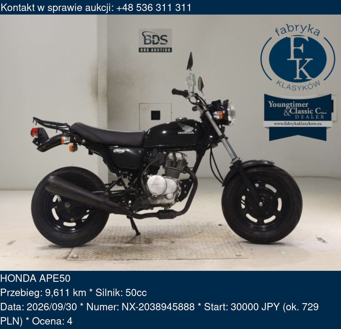 HONDA APE50  - zdjęcie 2
