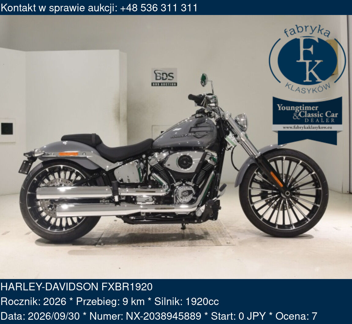 HARLEY-DAVIDSON FXBR1920 2026 - zdjęcie 2