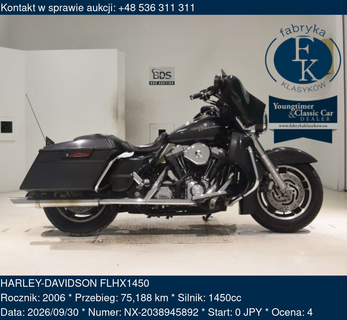 HARLEY-DAVIDSON FLHX1450 2006 - zdjęcie 2