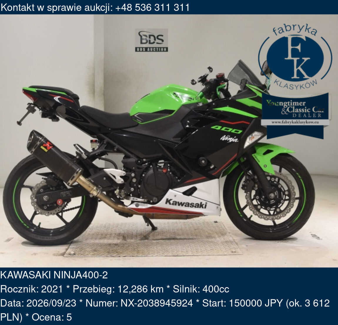 KAWASAKI NINJA400-2 2021 - zdjęcie 2