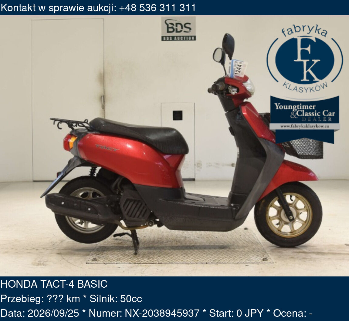 HONDA TACT-4 BASIC  - zdjęcie 2