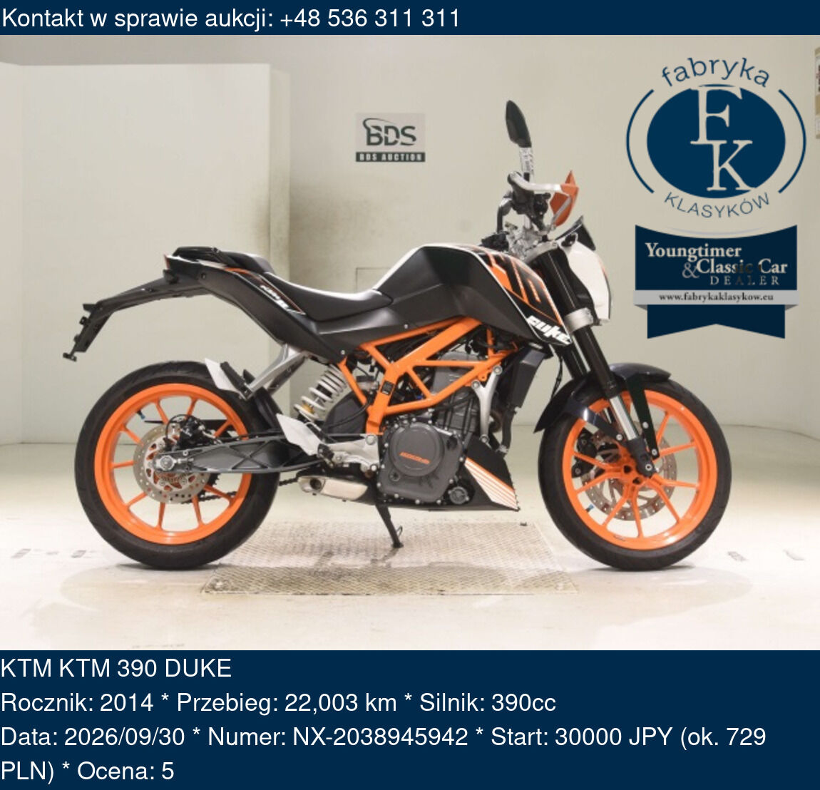 KTM KTM 390 DUKE 2014 - zdjęcie 2