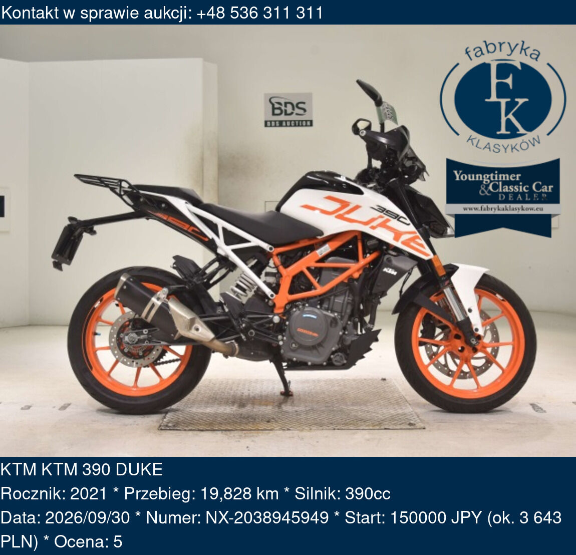 KTM KTM 390 DUKE 2021 - zdjęcie 2