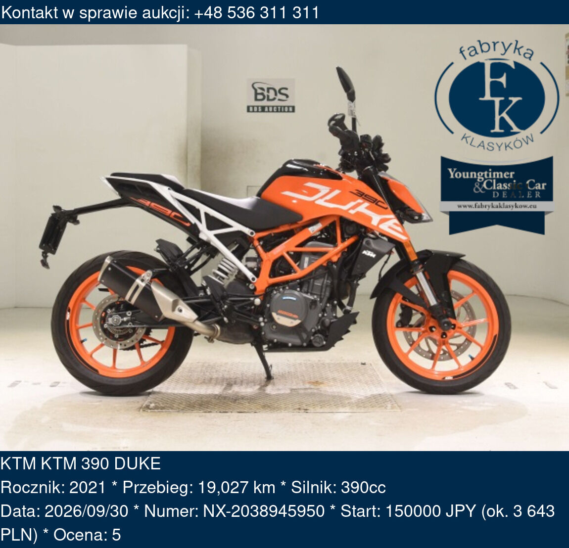 KTM KTM 390 DUKE 2021 - zdjęcie 2