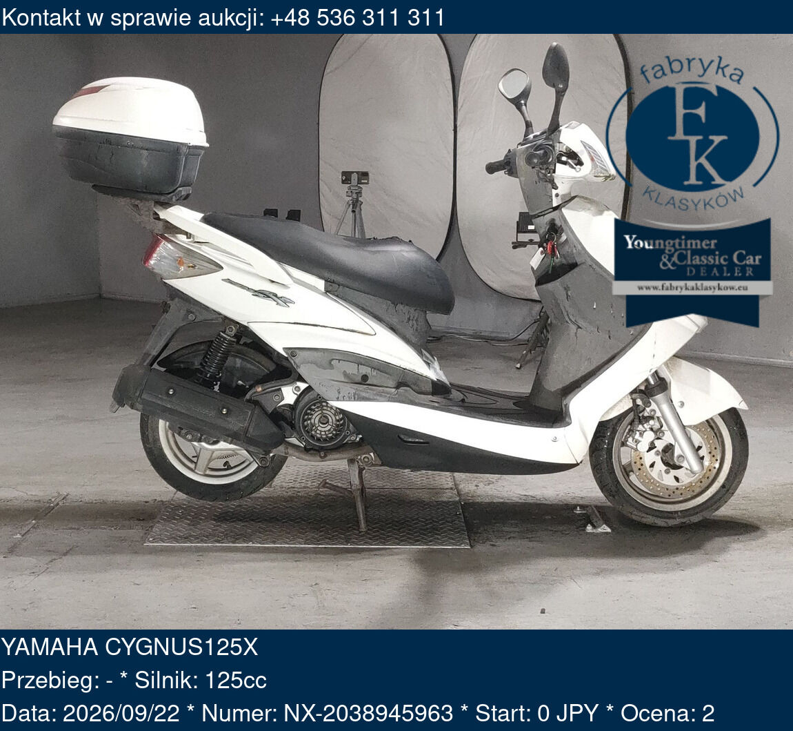 YAMAHA CYGNUS125X  - zdjęcie 2
