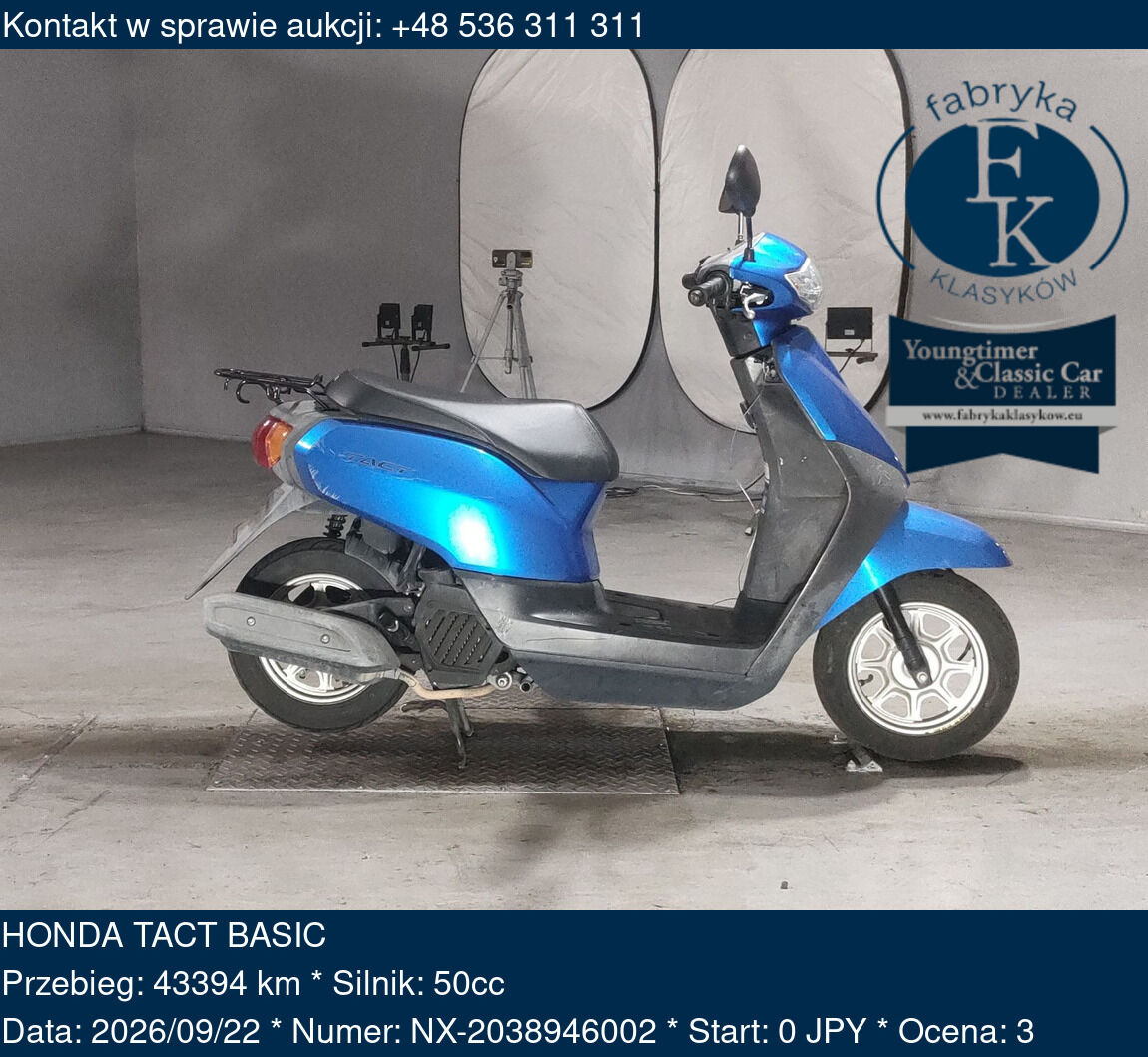 HONDA TACT BASIC  - zdjęcie 2