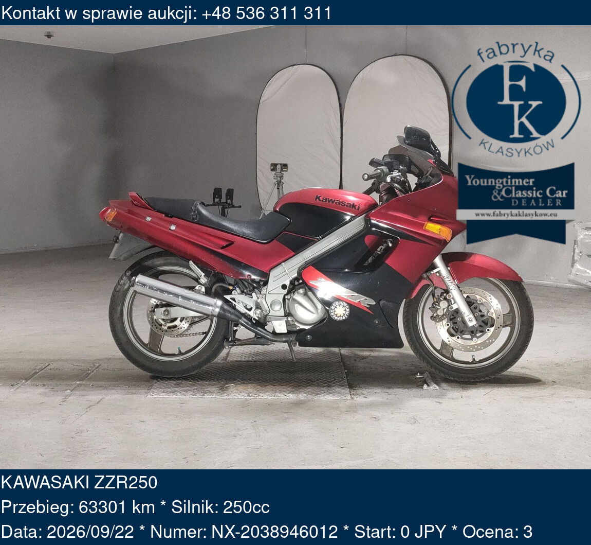 KAWASAKI ZZR250 - zdjęcie 2
