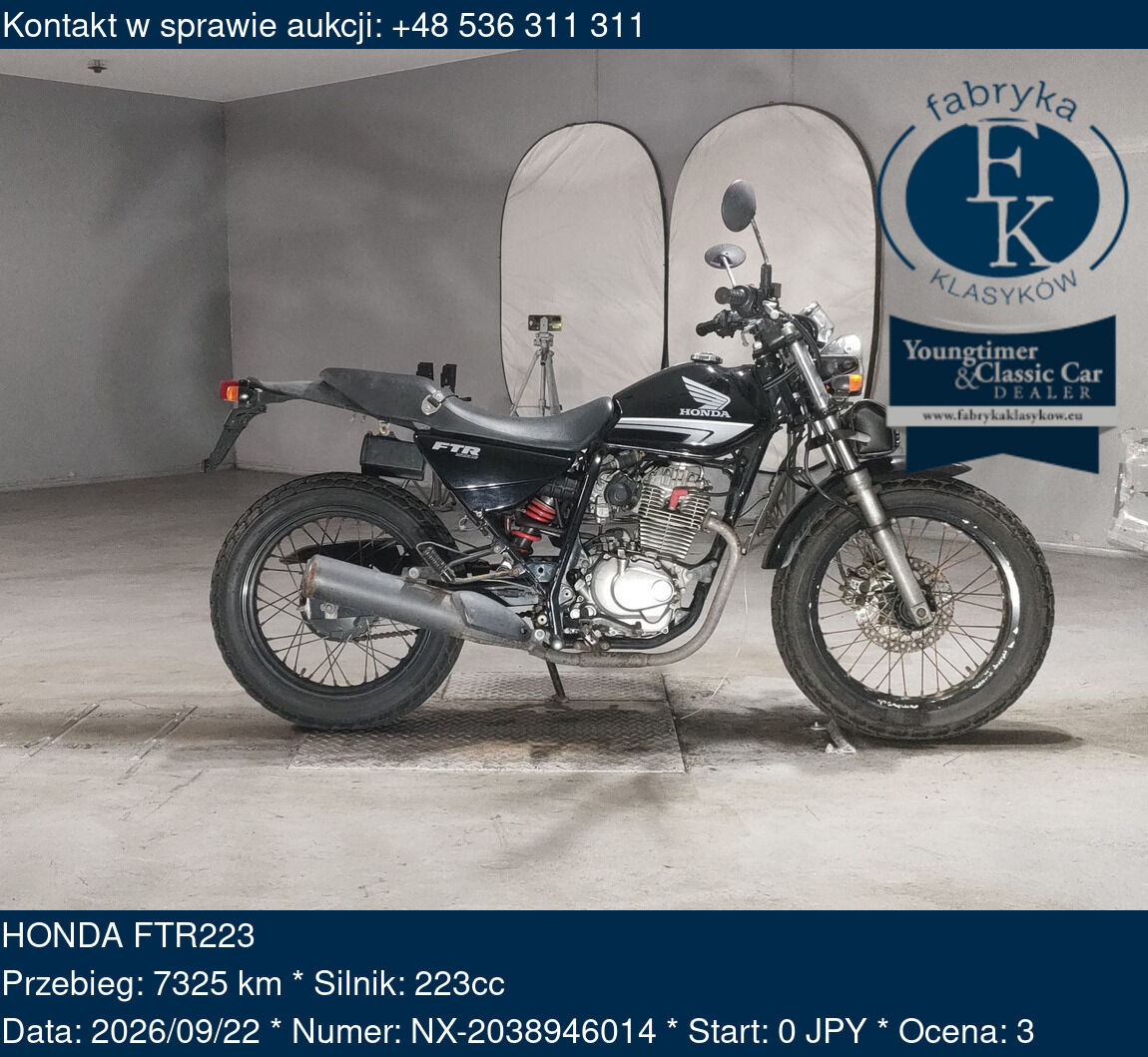HONDA FTR223  - zdjęcie 2