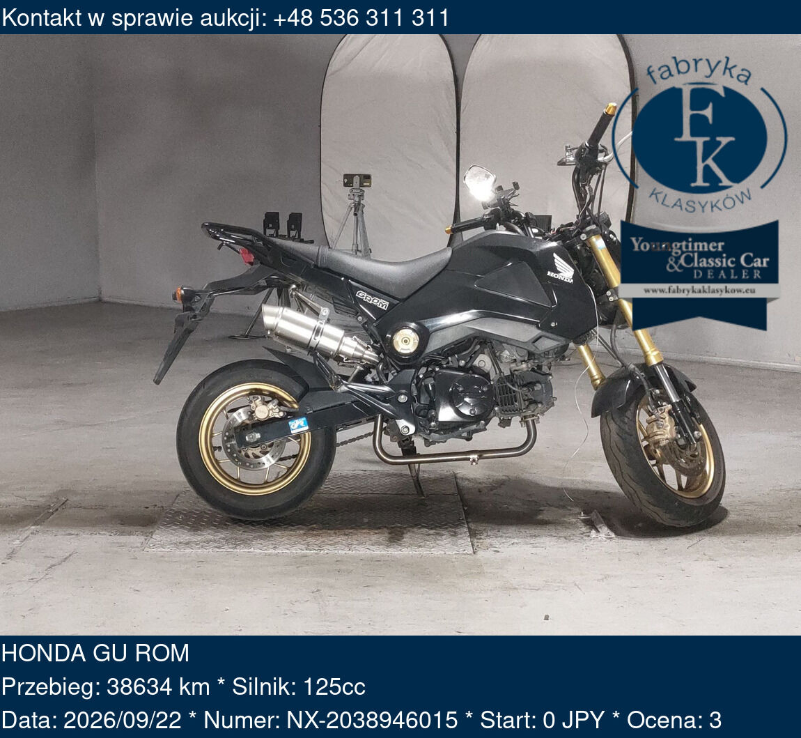 HONDA GU ROM  - zdjęcie 2