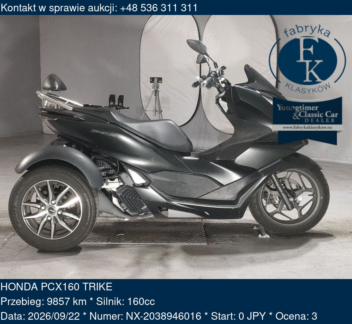 HONDA PCX160 TRIKE - zdjęcie 2