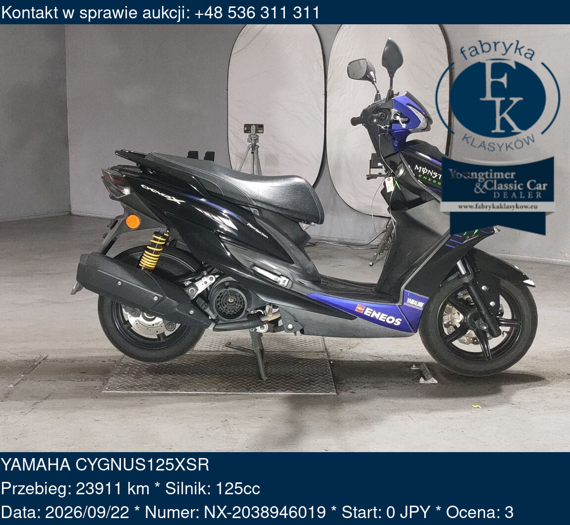 YAMAHA CYGNUS125XSR  - zdjęcie 2