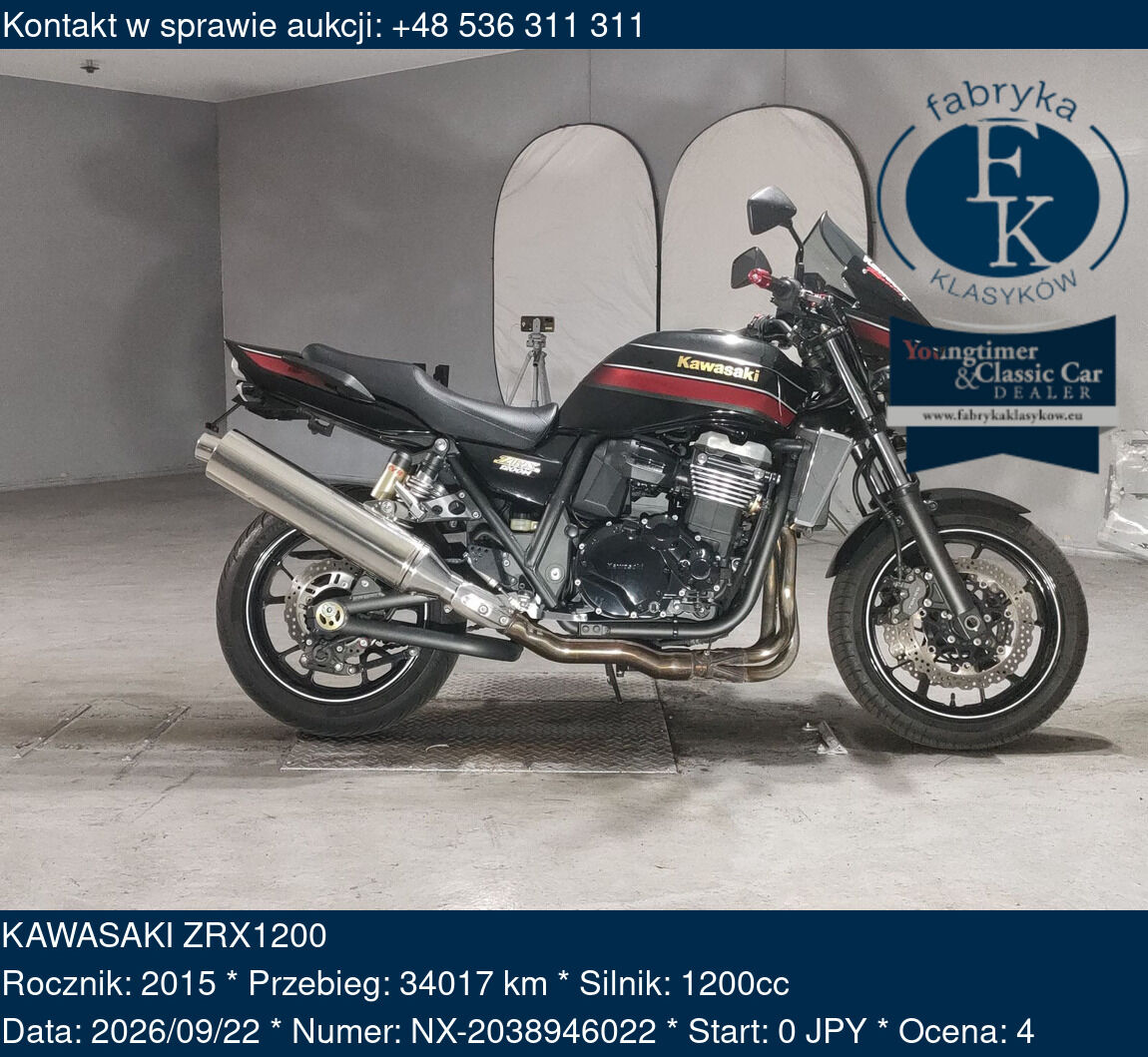 KAWASAKI ZRX1200 2015 - zdjęcie 2