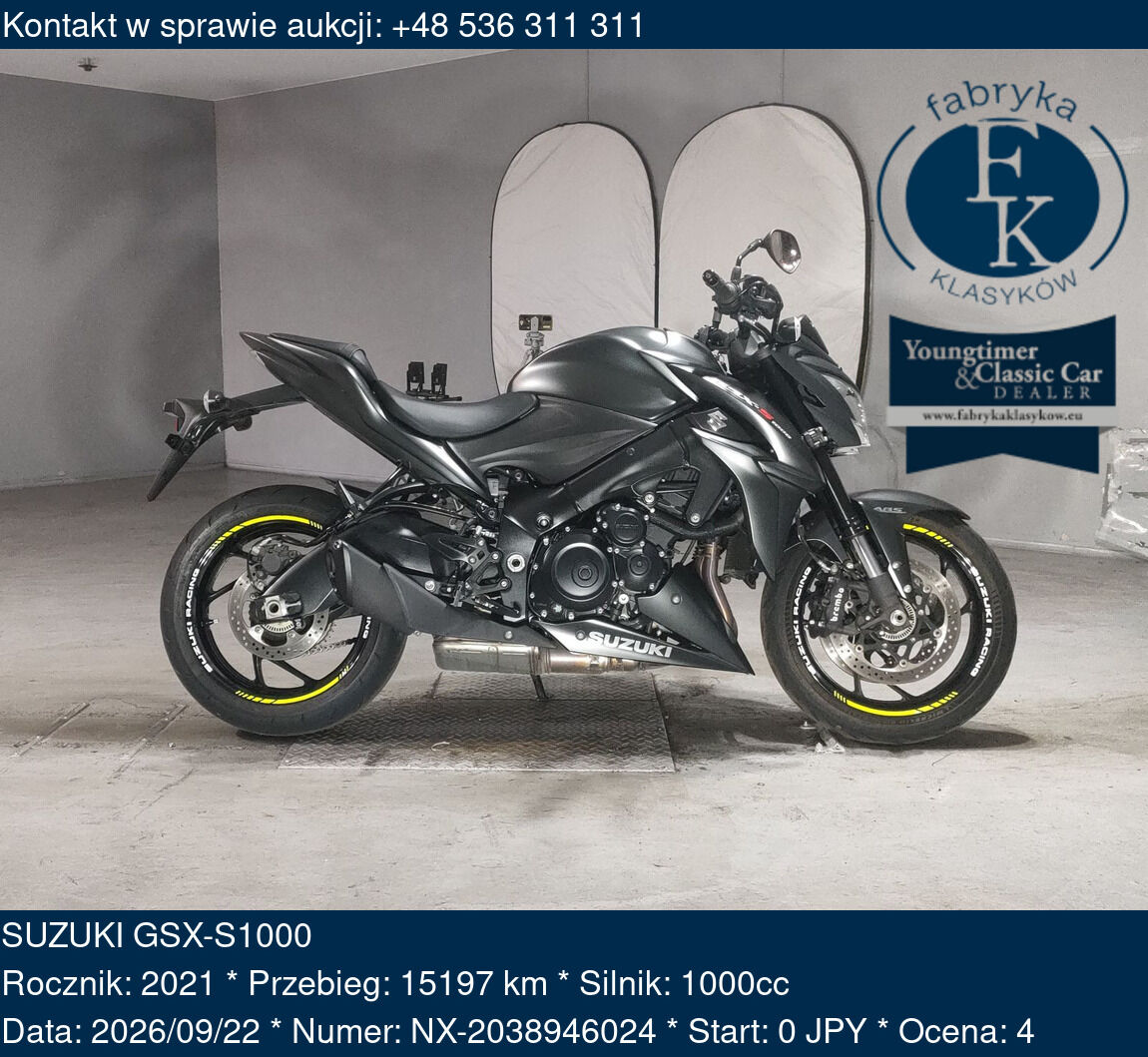 SUZUKI GSX-S1000 2021 - zdjęcie 2