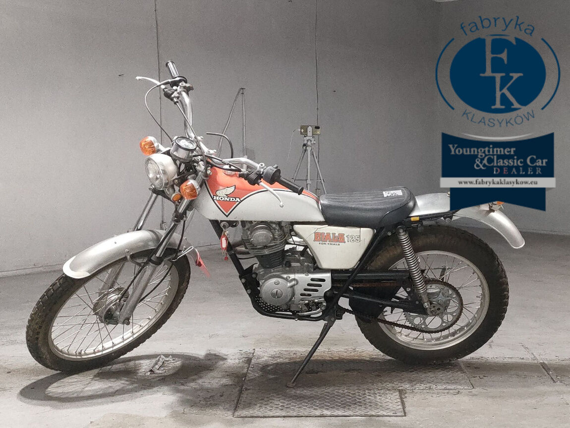 HONDA TL125 BIALS  - zdjęcie 3