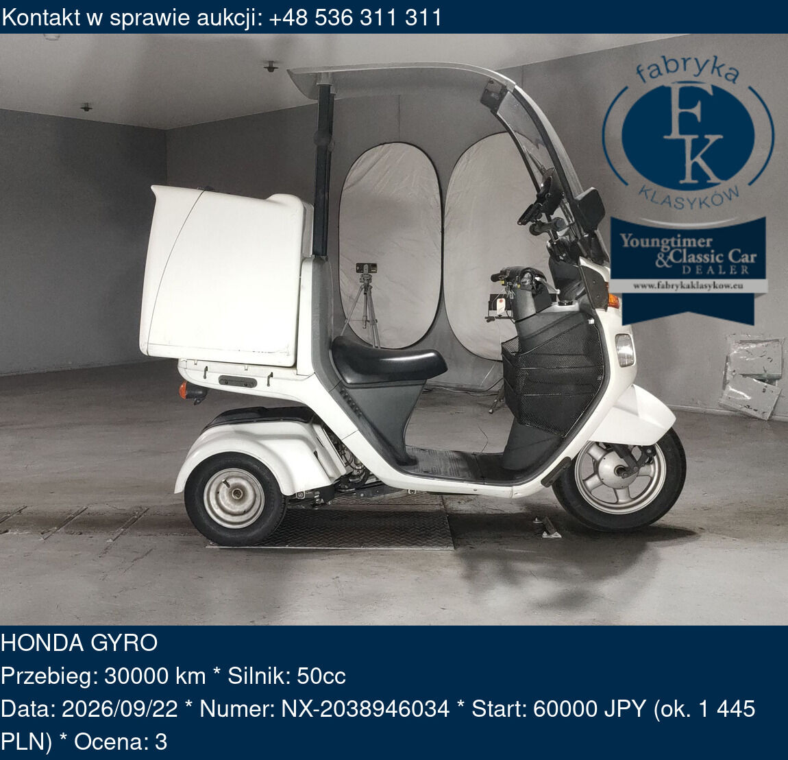 HONDA GYRO  - zdjęcie 2