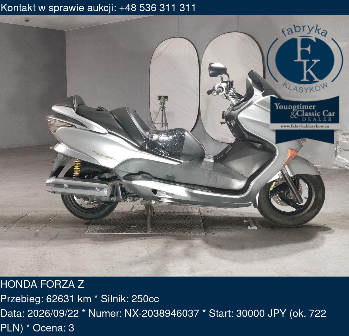 HONDA FORZA Z  - zdjęcie 2