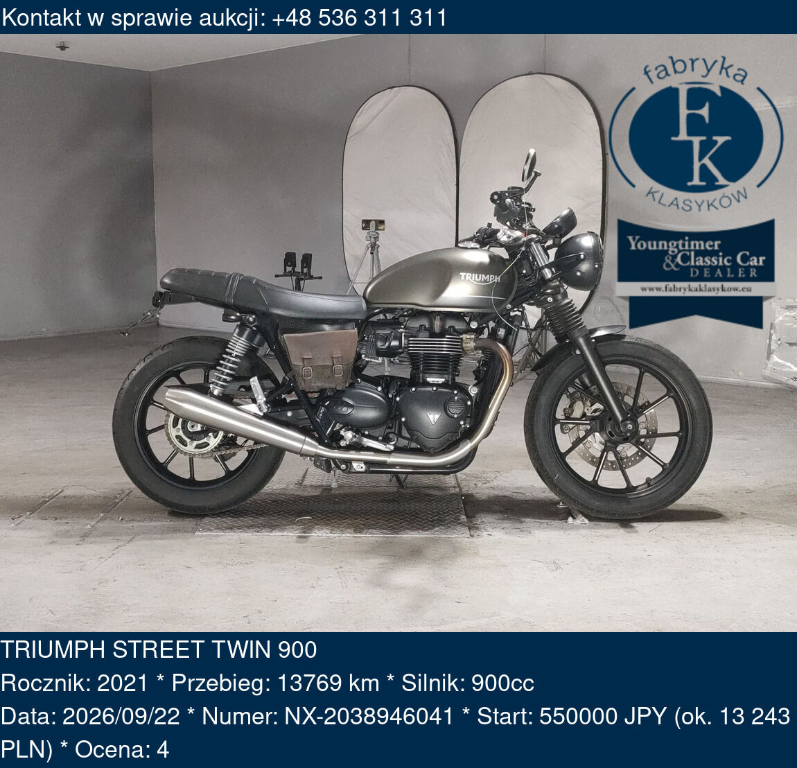 TRIUMPH STREET TWIN 900 2021 - zdjęcie 2