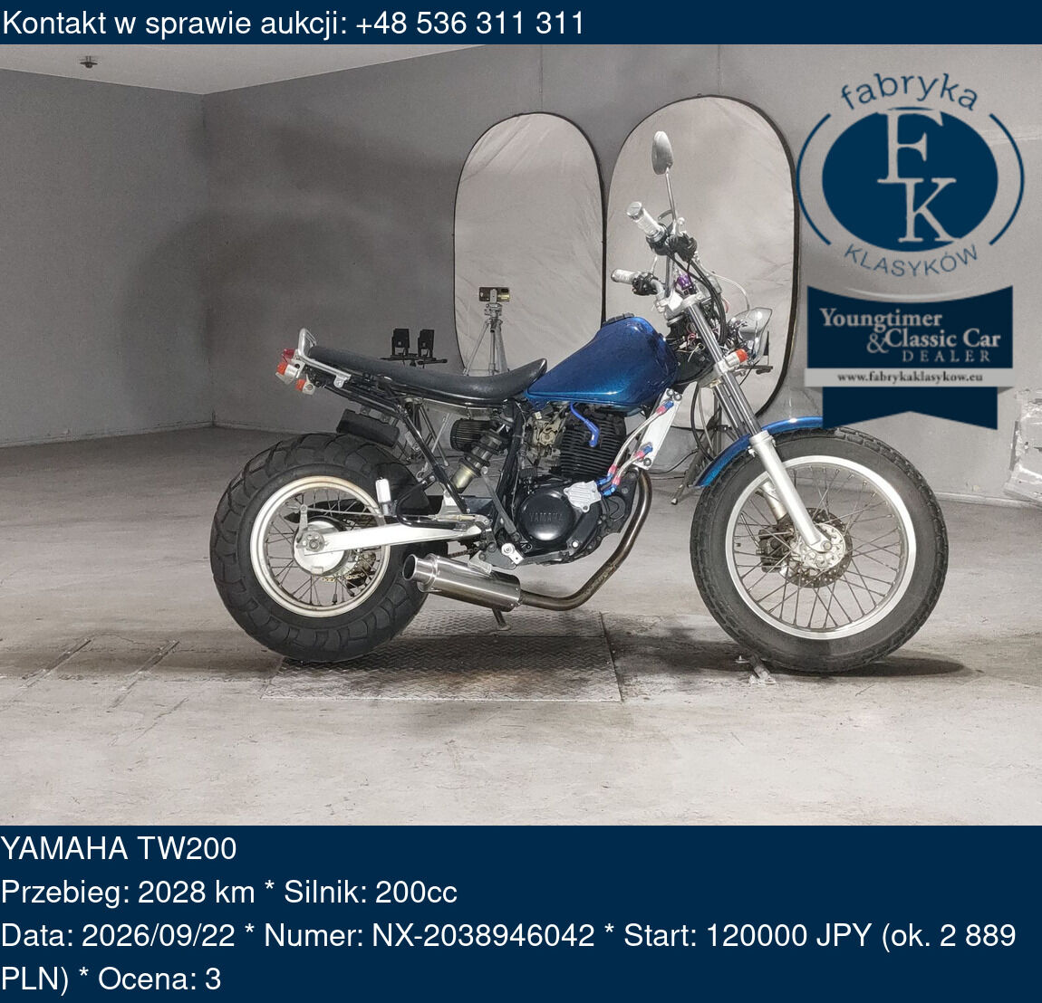 YAMAHA TW200  - zdjęcie 2