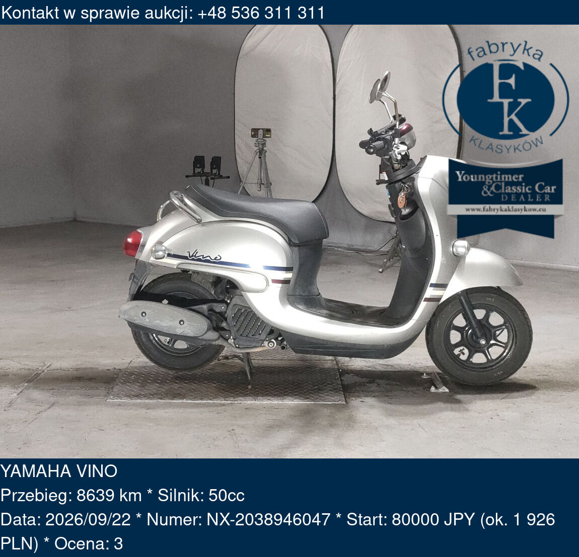 YAMAHA VINO  - zdjęcie 2