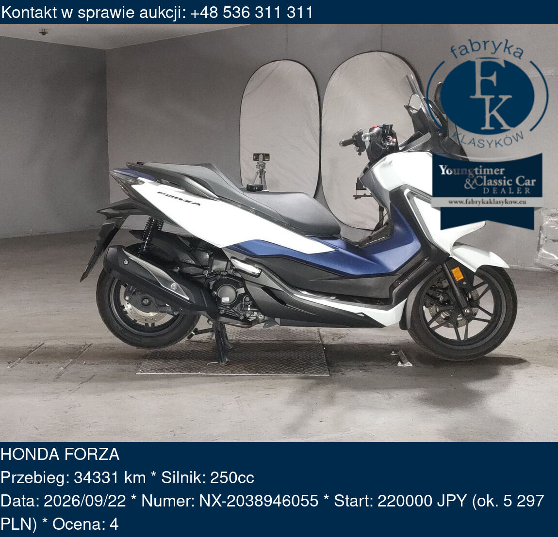 HONDA FORZA  - zdjęcie 2