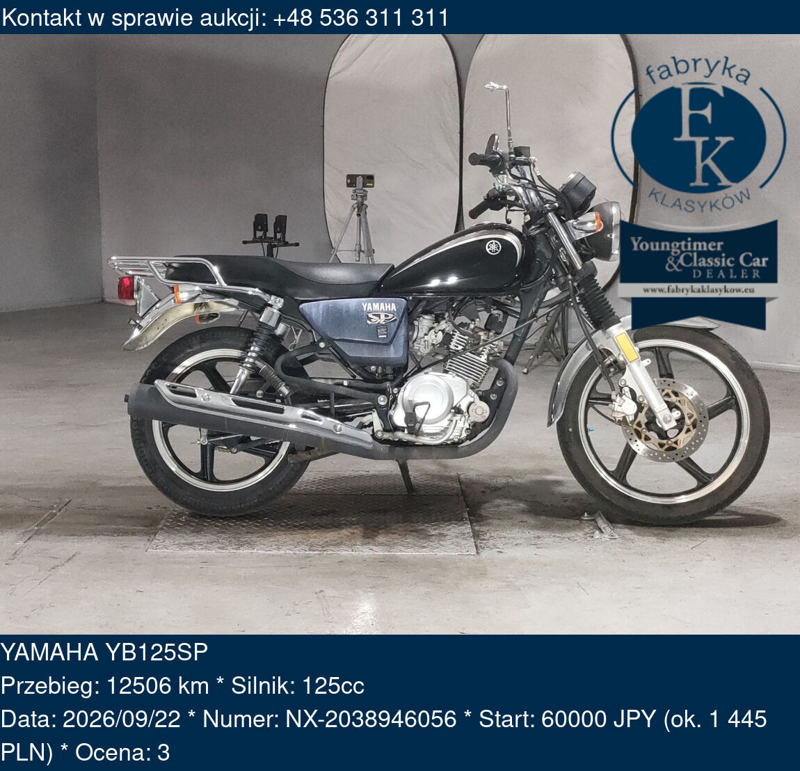YAMAHA YB125SP  - zdjęcie 2