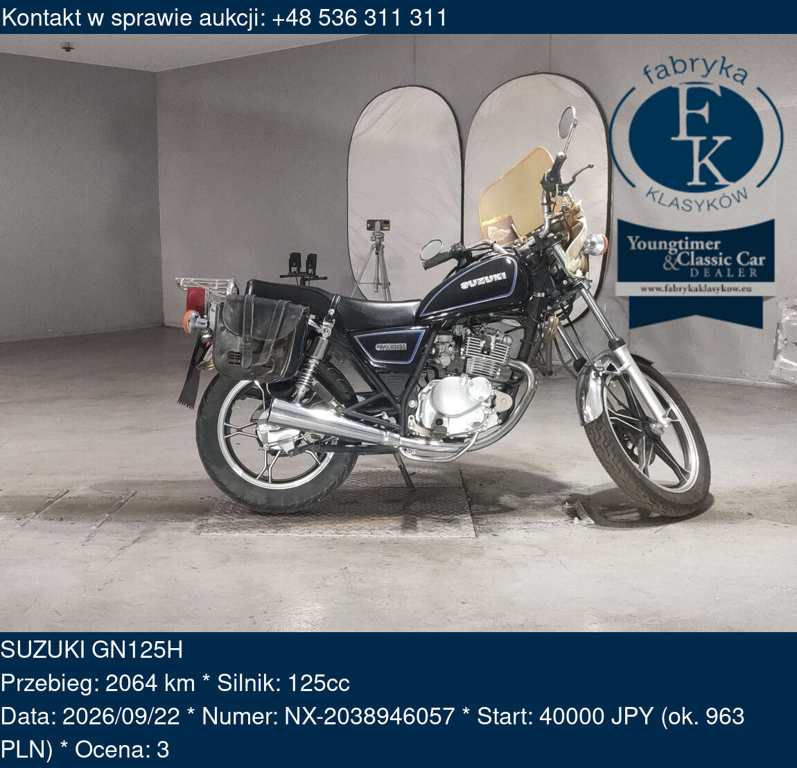 SUZUKI GN125H  - zdjęcie 2