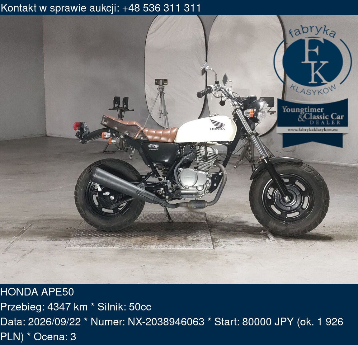 HONDA APE50  - zdjęcie 2