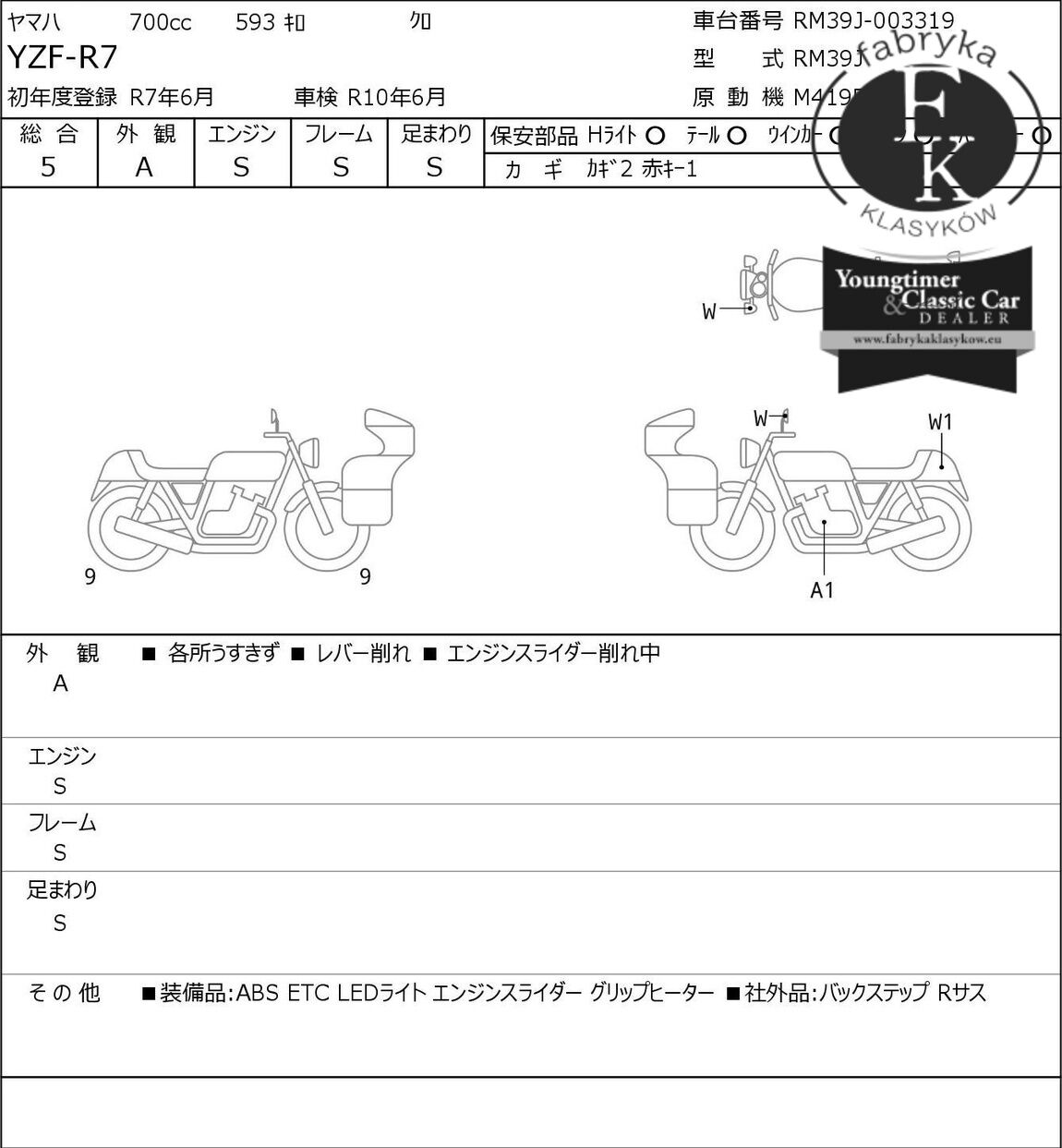 YAMAHA YZF-R7 2025 - zdjęcie 7